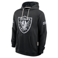 Johmsee LV.Raiders Black 2026 Salute to Service Sideline Dri-FIT Pullover Hoodie Jerseys