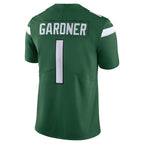 Johmsee NY.Jets #1 Ahmad Sauce Gardner Green Vapor Limited Jersey