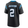 Johmsee C.Panthers #2 Mike Jackson Black Game Jersey
