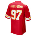 Johmsee KC.Chiefs #97 Felix Anudike-Uzomah Red Game Jersey