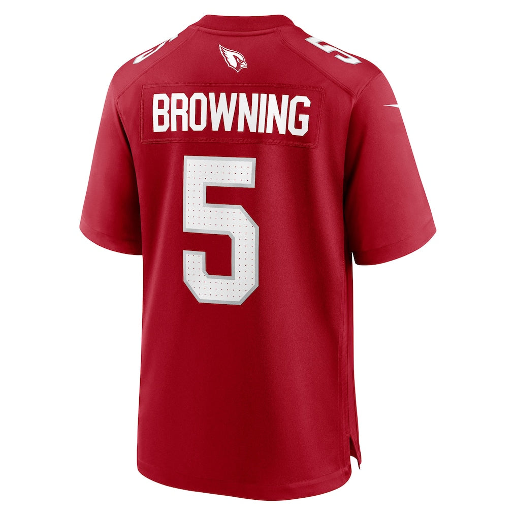 Johmsee A.Cardinals #5 Baron Browning Cardinal Team Game Jersey