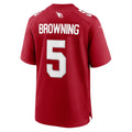 Johmsee A.Cardinals #5 Baron Browning Cardinal Team Game Jersey