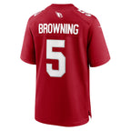 Johmsee A.Cardinals #5 Baron Browning Cardinal Team Game Jersey