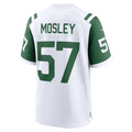Johmsee NY.Jets #57 C.J. Mosley White Classic Alternate Game Jersey
