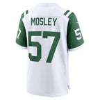 Johmsee NY.Jets #57 C.J. Mosley White Classic Alternate Game Jersey