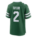 Johmsee NY.Jets #2 Tyrod Taylor Legacy Green Team Game Jersey