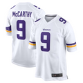 Johmsee #9 J.J. McCarthy Player MN.Vikings White Game Stitched Jerseys