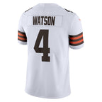 Johmsee C.Browns #4 Deshaun Watson White 2020 Vapor Limited Jersey