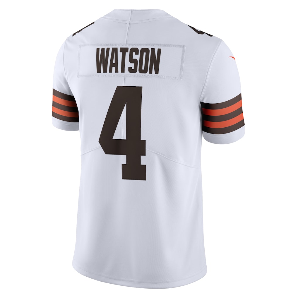 Johmsee C.Browns #4 Deshaun Watson White 2020 Vapor Limited Jersey