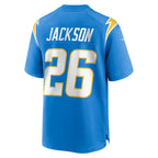 Johmsee LA.Chargers #26 Donte Jackson Powder Blue Team Game Jersey