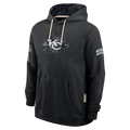 Johmsee KC.Chiefs Black 2026 Salute to Service Sideline Dri-FIT Pullover Hoodie Jerseys