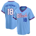 Johmsee A.Braves #18 Mike Yastrzemski player Blue Limited Powder 2026 City Connect Stadium Stitched Jerseys