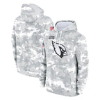 Johmsee A.Cardinals Arctic Camo Salute to Service Limited Hoodie Blank Player Stitched Jerseys