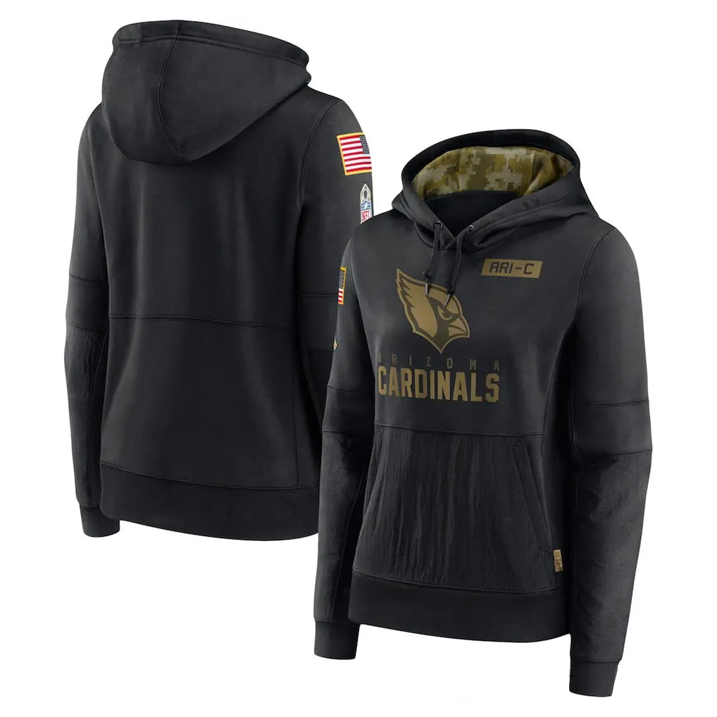 Johmsee A.Cardinals Black Salute to Service Limited Hoodies Blank Player Stitched Jerseys