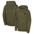 Johmsee A.Cardinals Olive 2025 Salute to Service Fleece Hoodie Blank Player Stitched Jerseys