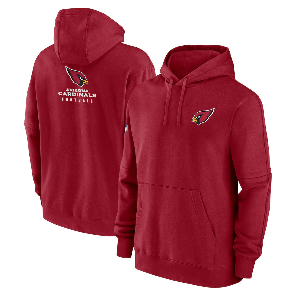 Johmsee A.Cardinals Red Salute to Service Limited Hoodies Blank Player Stitched Jerseys