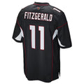 Johmsee A.Cardinals #11 Larry Fitzgerald Player Black Game Stitched Jerseys