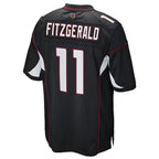 Johmsee A.Cardinals #11 Larry Fitzgerald Player Black Game Stitched Jerseys