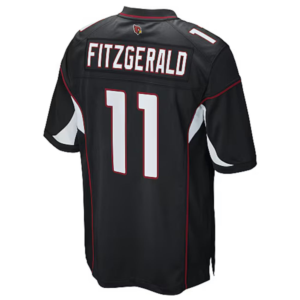 Johmsee A.Cardinals #11 Larry Fitzgerald Player Black Game Stitched Jerseys
