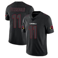 Johmsee A.Cardinals #11 Larry Fitzgerald Player Black Impact Limited Home Game Stitched Jerseys