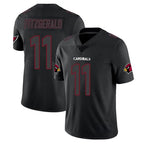Johmsee A.Cardinals #11 Larry Fitzgerald Player Black Impact Limited Home Game Stitched Jerseys