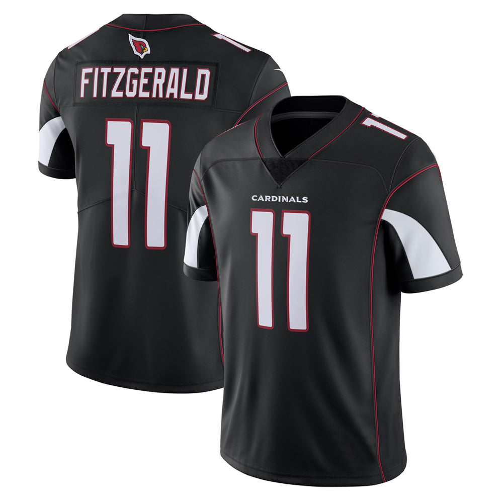Johmsee A.Cardinals #11 Larry Fitzgerald Player Black Vapor Limited Stitched Jerseys