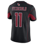 Johmsee A.Cardinals #11 Larry Fitzgerald Player Black Vapor Untouchable Color Rush Limited Stitched Jerseys