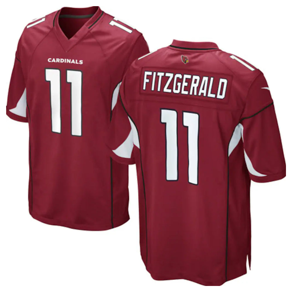 Johmsee A.Cardinals #11 Larry Fitzgerald Player Cardinal Game Stitched Jerseys