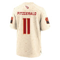 Johmsee A.Cardinals #11 Larry Fitzgerald Player Cream Rivalries Collection Game Stitched Jerseys