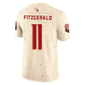 Johmsee A.Cardinals #11 Larry Fitzgerald Player Cream Rivalries Collection Vapor Limited Home Game Stitched Jerseys