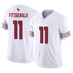 Johmsee A.Cardinals #11 Larry Fitzgerald Player White Vapor F.U.S.E. Limited Home Game Stitched Jerseys
