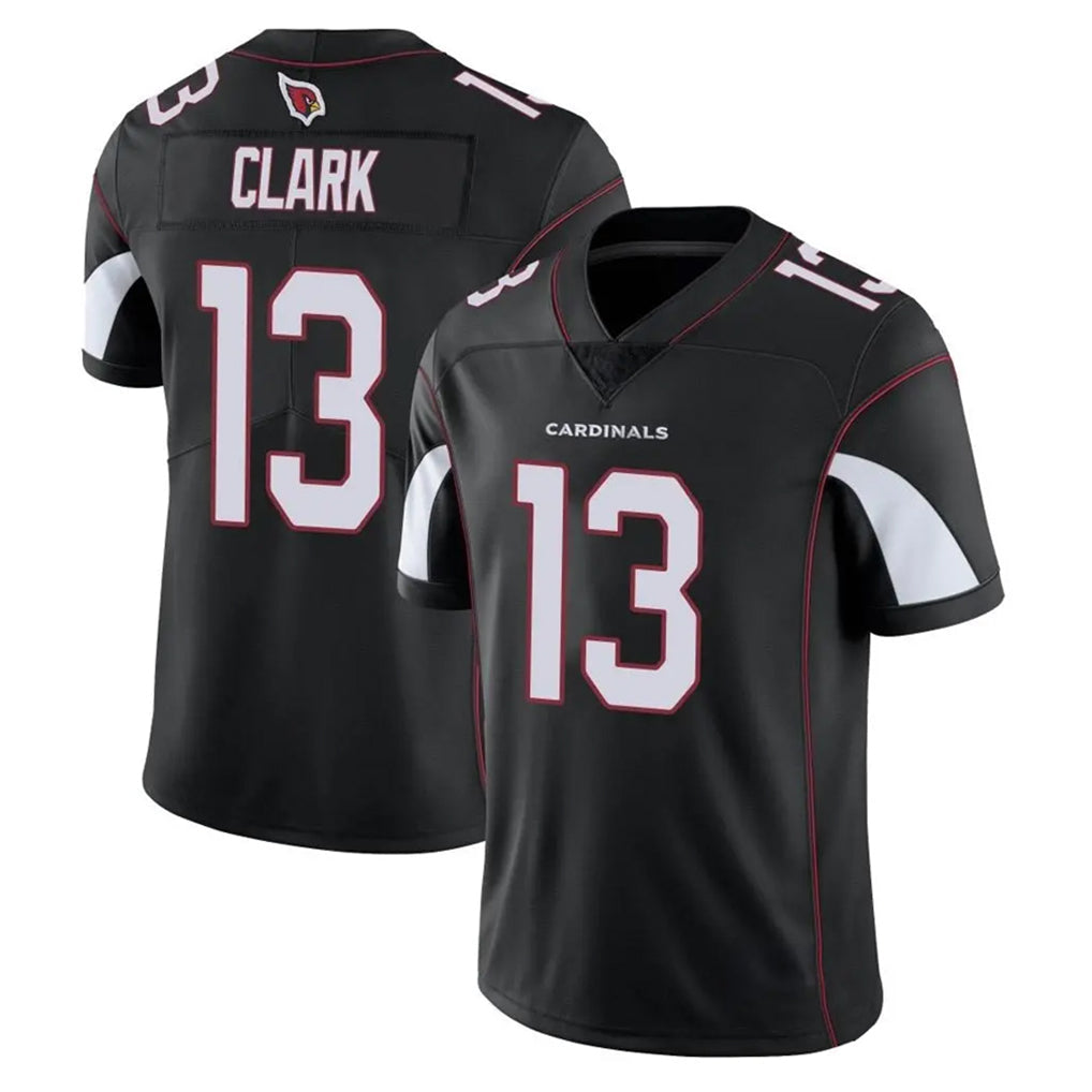 Johmsee A.Cardinals #13 Kei'Trel Clark Player Black Vapor Limited Home Game Stitched Jerseys