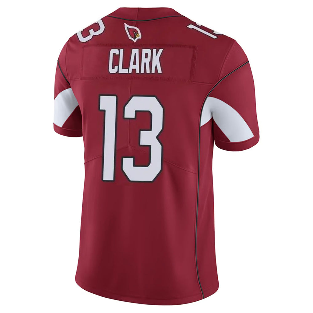 Johmsee A.Cardinals #13 Kei'Trel Clark Player Cardinal Vapor Limited Home Game  Stitched Jerseys