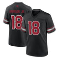 Johmsee A.Cardinals #18 Marvin Harrison Jr. Player Black Alternate Game Stitched Jerseys