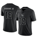 JohmseeA.Cardinals #18 Marvin Harrison Jr. Player Black RFLCTV Limited Stitched Jerseys
