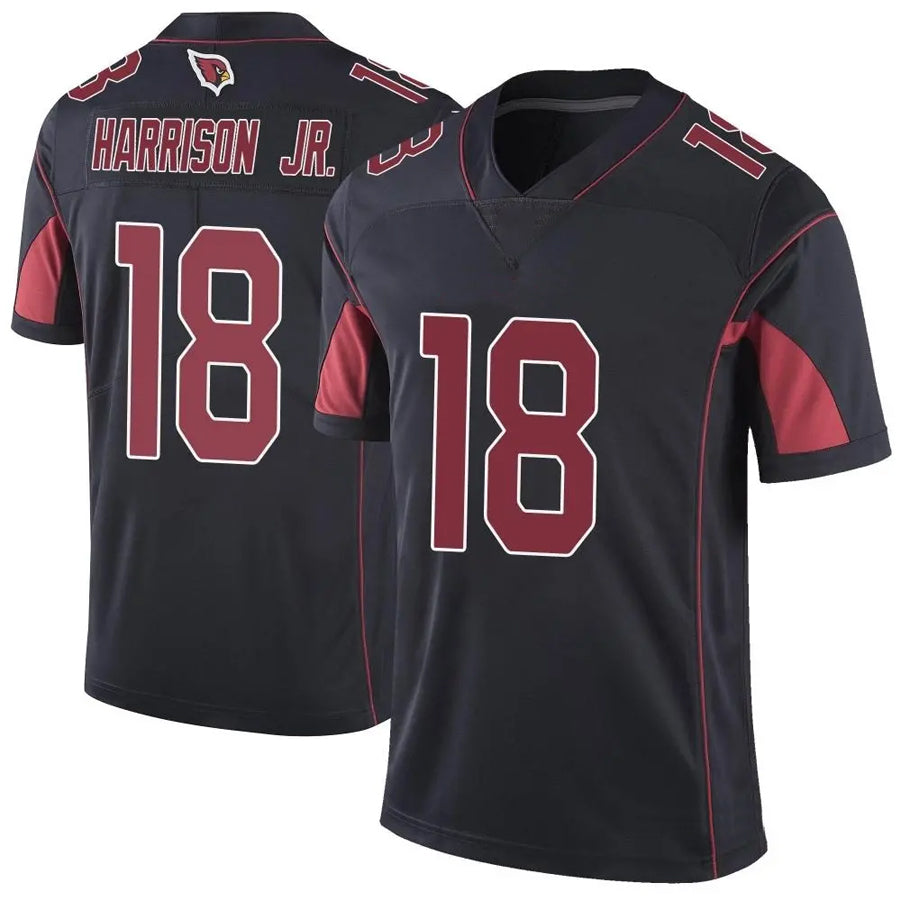 Johmsee A.Cardinals #18 Marvin Harrison Jr. Player Black Vapor Limited Elite  Stitched Jerseys