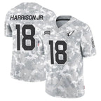 Johmsee A.Cardinals #18 Marvin Harrison Jr. Player Camo Salute to Service Limited Stitched Jerseys