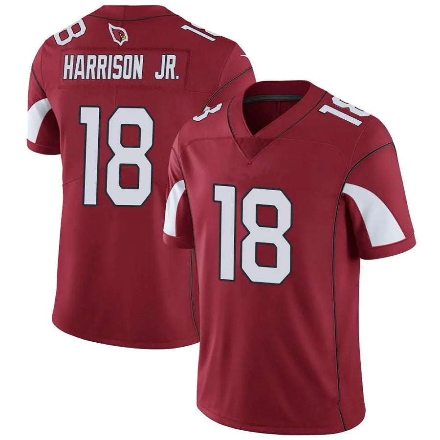 Johmsee A.Cardinals #18 Marvin Harrison Jr. Player Red Limited Vapor Untouchable  Stitched  Jerseys