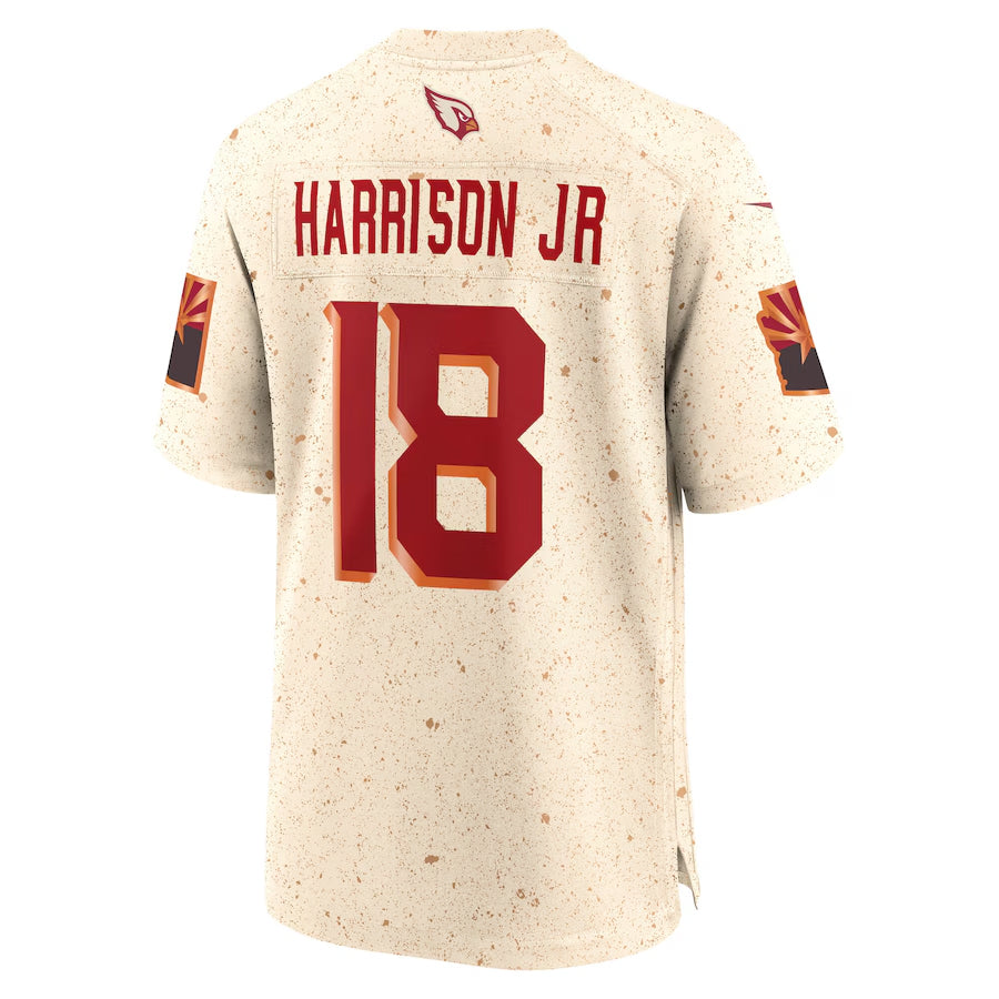 Johmsee A.Cardinals #18 Marvin Harrison Jr. Player Rivalries Collection Game Stitched Jerseys