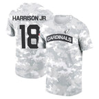 Johmsee A.Cardinals #18 Marvin Harrison Jr. Player Salute to Service Hoodies & T-Shirts Stitched Jerseys