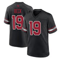 Johmsee A.Cardinals #19 Carson Beck Player Black Alternate Game Stitched Jerseys