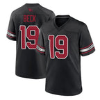 Johmsee A.Cardinals #19 Carson Beck Player Black Alternate Game Stitched Jerseys