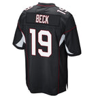 Johmsee A.Cardinals #19 Carson Beck Player Black Home Game Stitched Jerseys