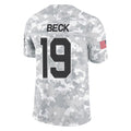 Johmsee A.Cardinals #19 Carson Beck Player Camo Salute to Service Limited Home Stitched Jerseys