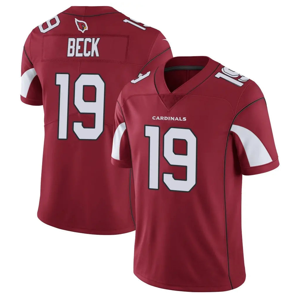 Johmsee A.Cardinals #19 Carson Beck Player Cardinal Vapor Limited Home Game  Stitched Jerseys