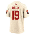 Johmsee A.Cardinals #19 Carson Beck Player Cream Rivalries Collection Game Stitched Jerseys