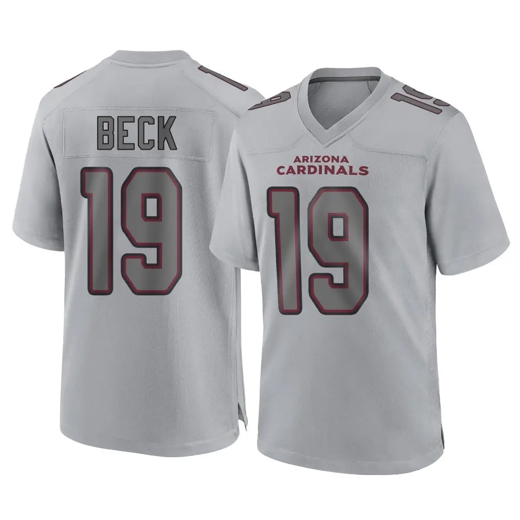 Johmsee A.Cardinals #19 Carson Beck Player Gray Fashion Home Game Stitched Jerseys