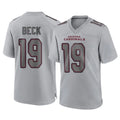 Johmsee A.Cardinals #19 Carson Beck Player Gray Fashion Home Game Stitched Jerseys