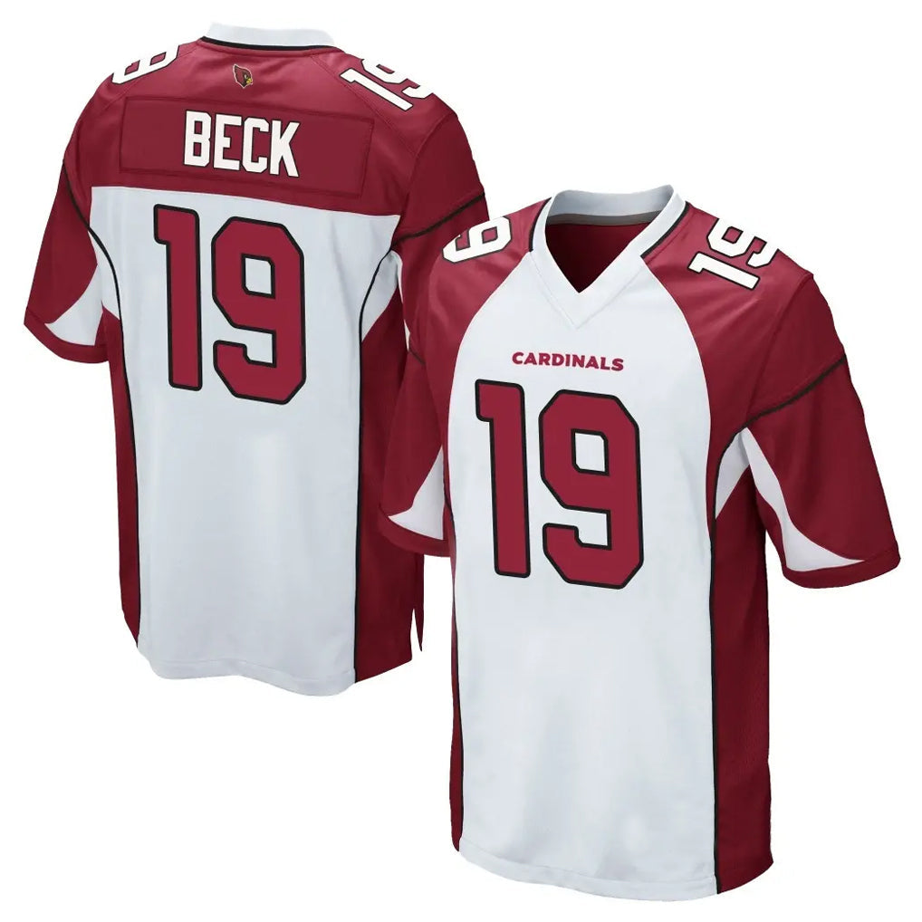 Johmsee A.Cardinals #19 Carson Beck Player White Cardinal Home Game Stitched Jerseys