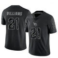 Johmsee A.Cardinals #21 Garrett Williams Player Black RFLCTV Limited Stitched Jerseys